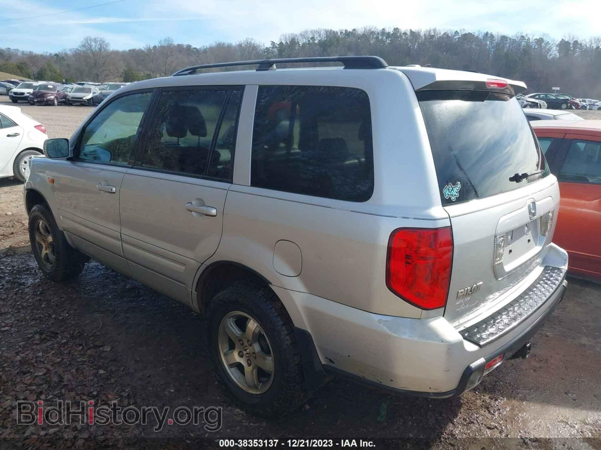 2006 HONDA PILOT - VIN: 5FNYF28506B022491 - Фото 3