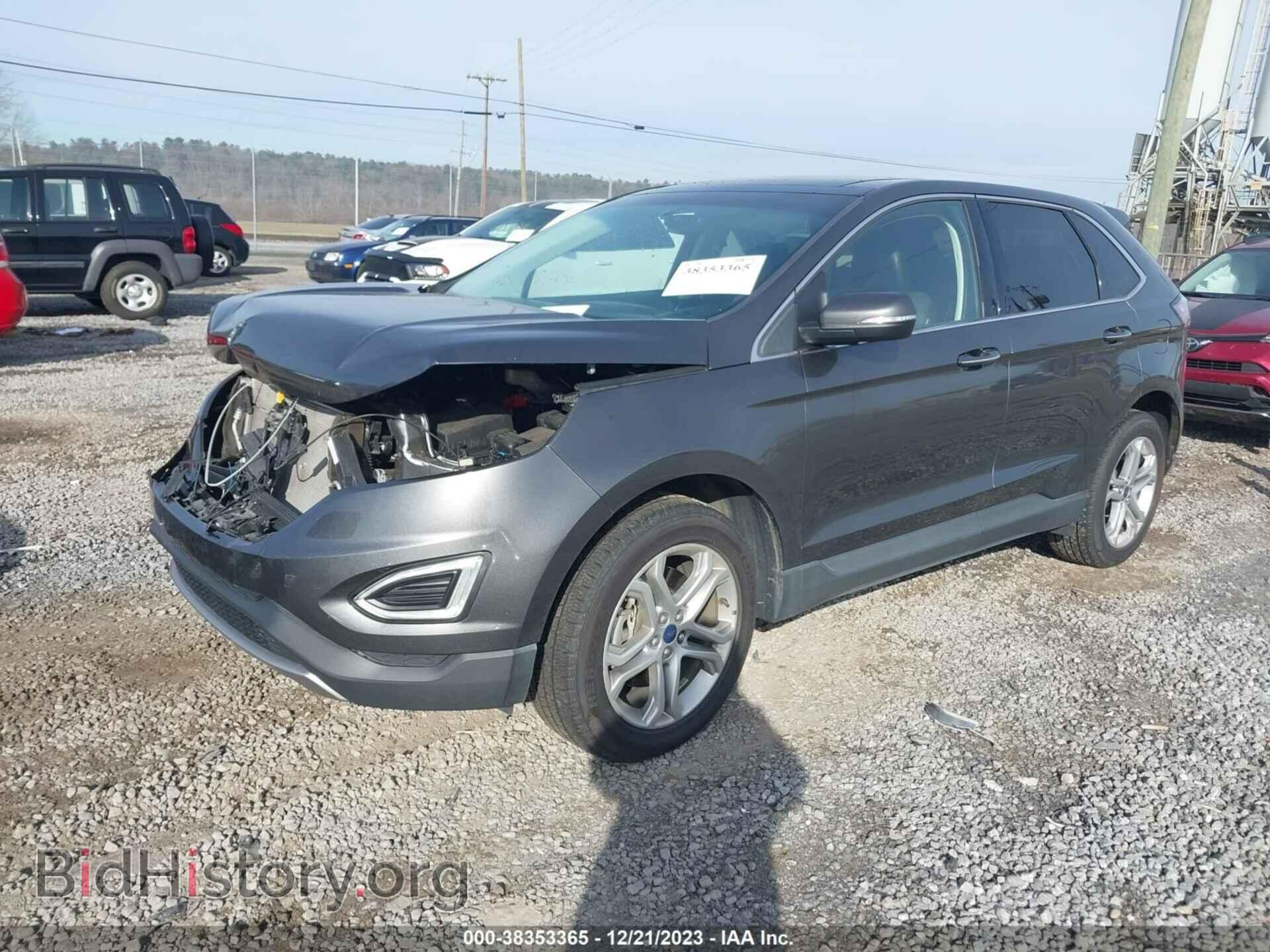 2017 FORD EDGE - VIN: 2FMPK4K96HBB90341 - Фото 2