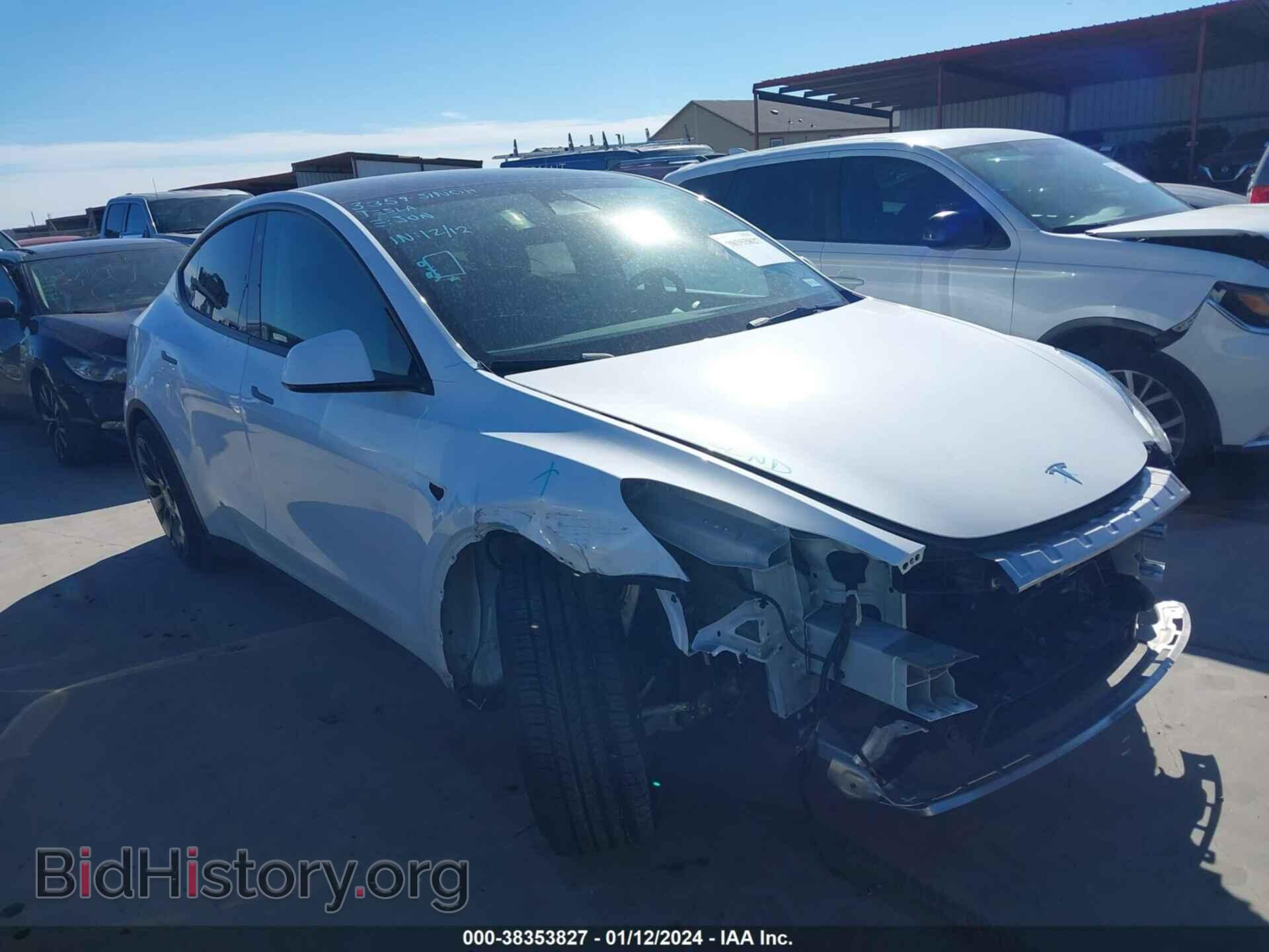 Photo 7SAYGDEF0NF518639 - TESLA MODEL Y 2022