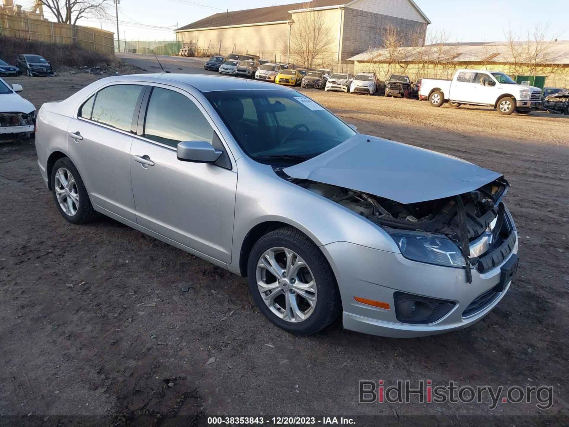 Photo 3FAHP0HG6CR260669 - FORD FUSION 2012