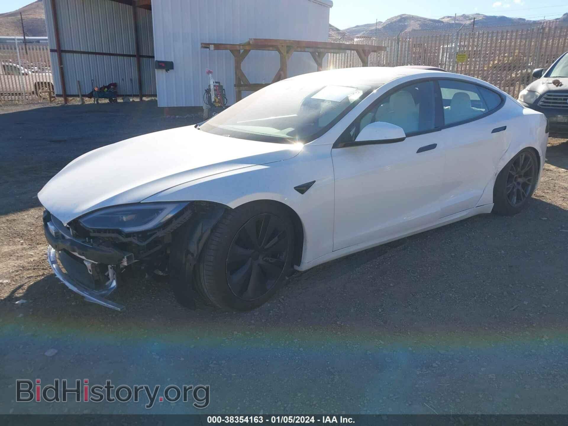 2023 TESLA MODEL S - VIN: 5YJSA1E64PF511957 - Фото 2