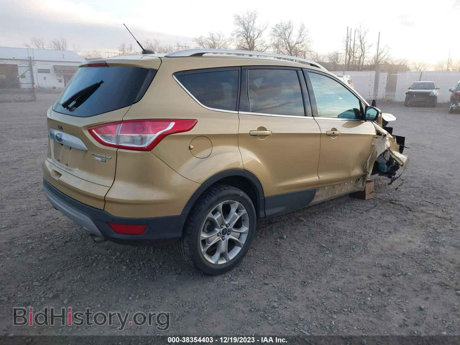 2014 FORD ESCAPE - VIN: 1FMCU9J99EUD37801 - Фото 4