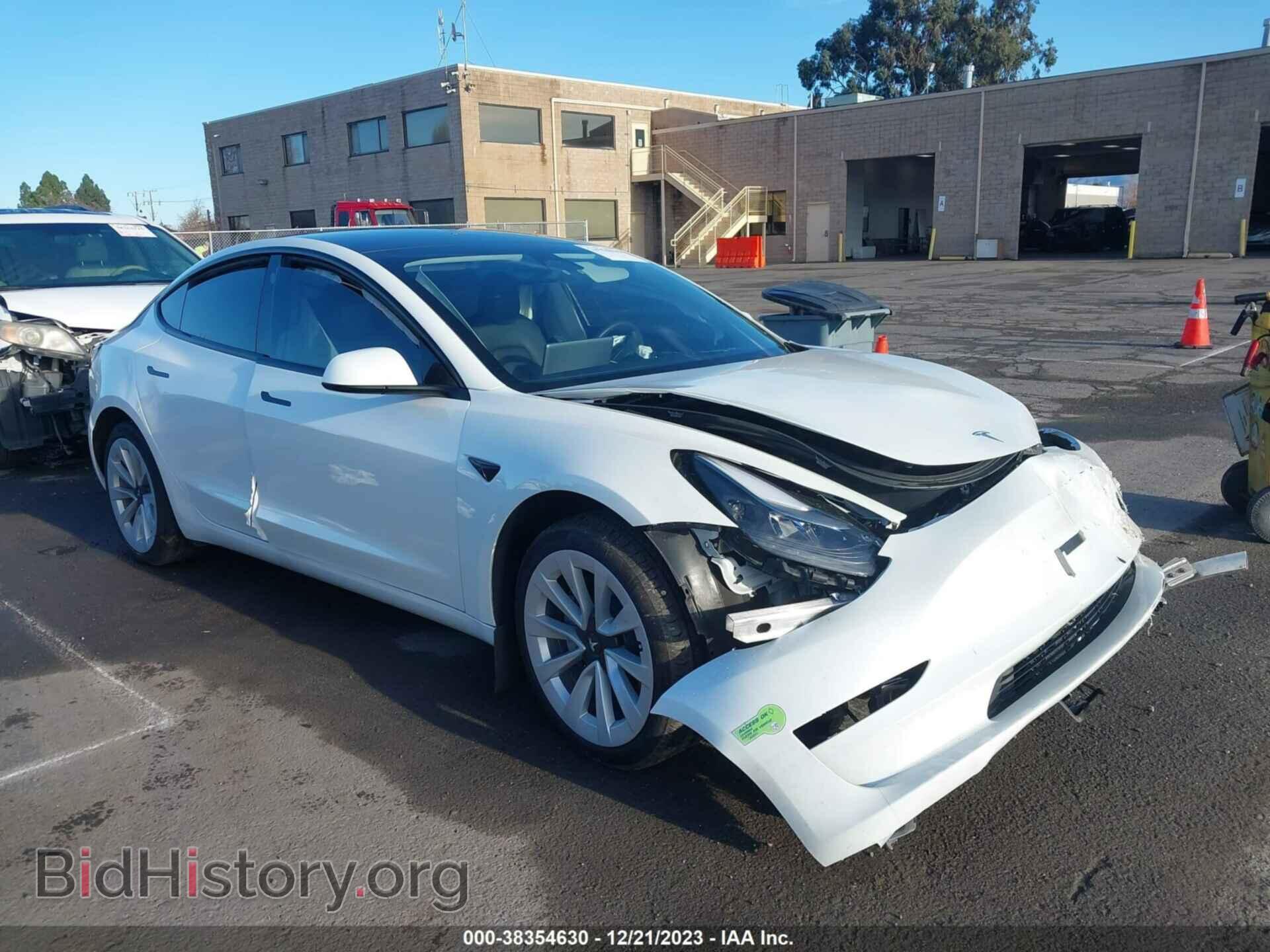 Фотография 5YJ3E1EA3PF489124 - TESLA MODEL 3 2023