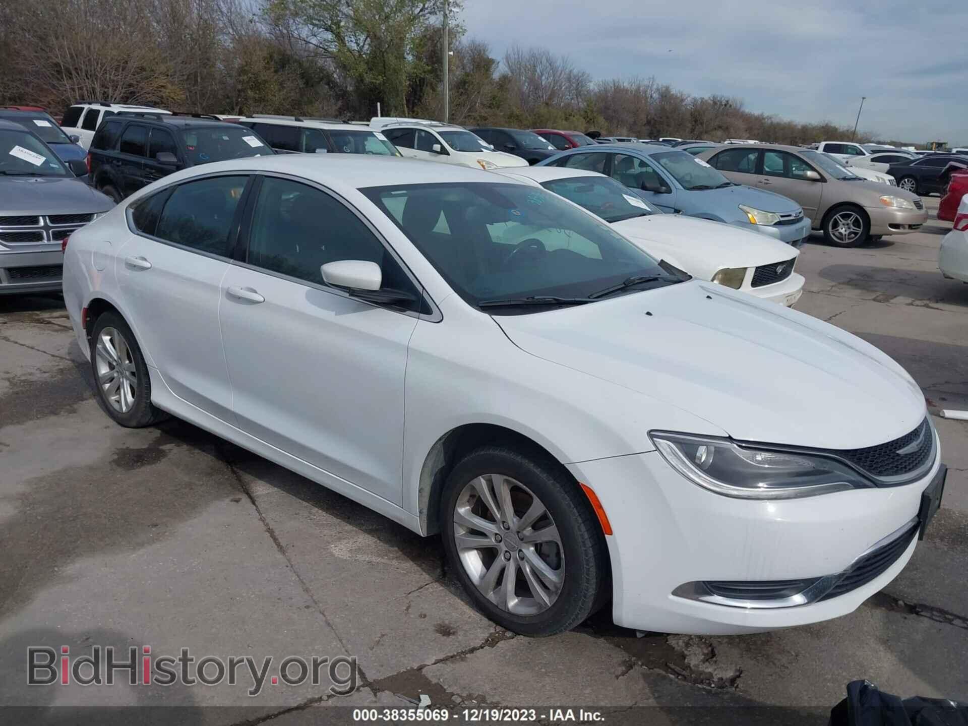 Фотография 1C3CCCAB4FN593867 - CHRYSLER 200 2015