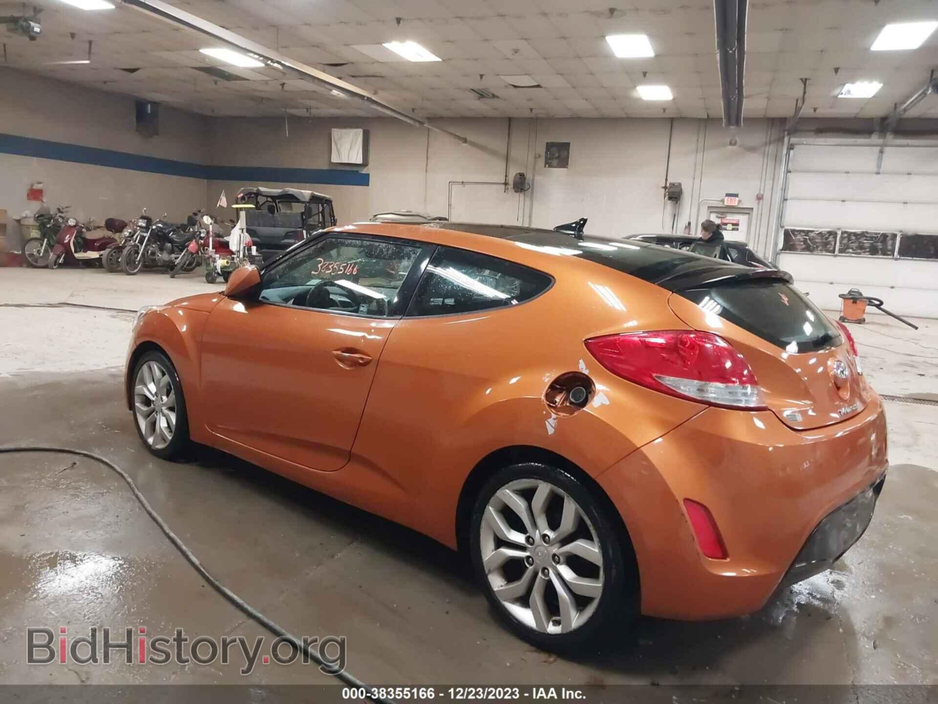 2013 HYUNDAI VELOSTER - VIN: KMHTC6AD4DU094368 - Фото 3