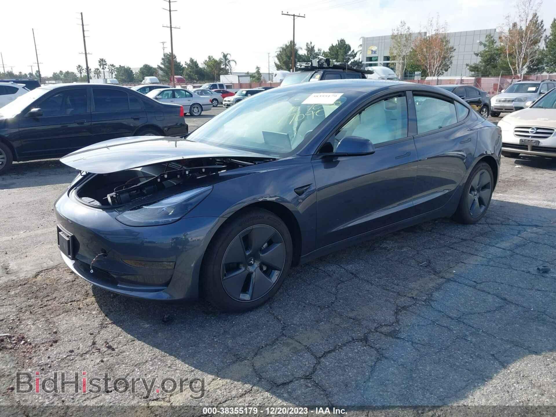 2023 TESLA MODEL 3 - VIN: 5YJ3E1EA4PF652430 - Фото 2