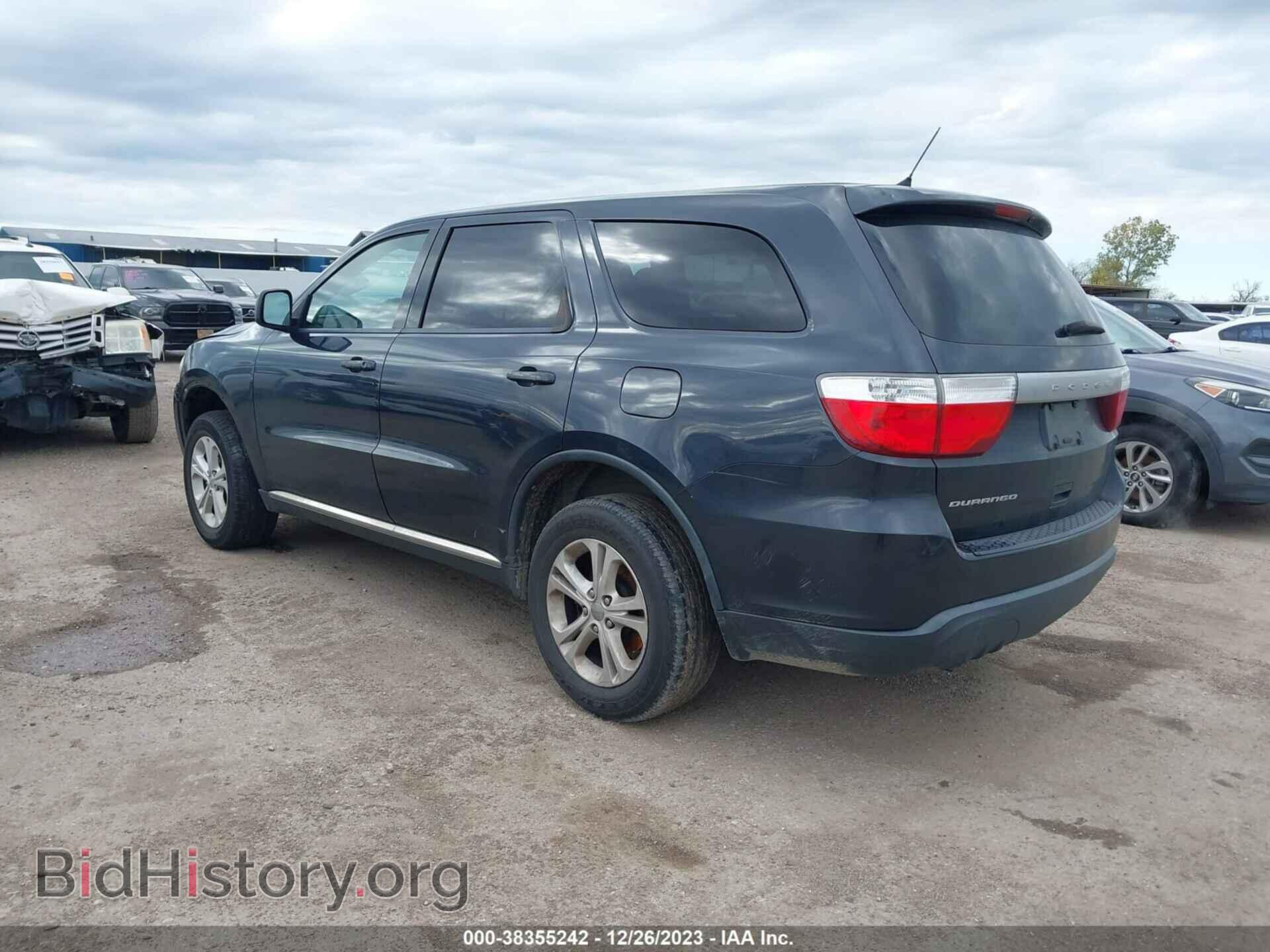 2012 DODGE DURANGO - VIN: 1C4RDHAG4CC322018 - Photo 3