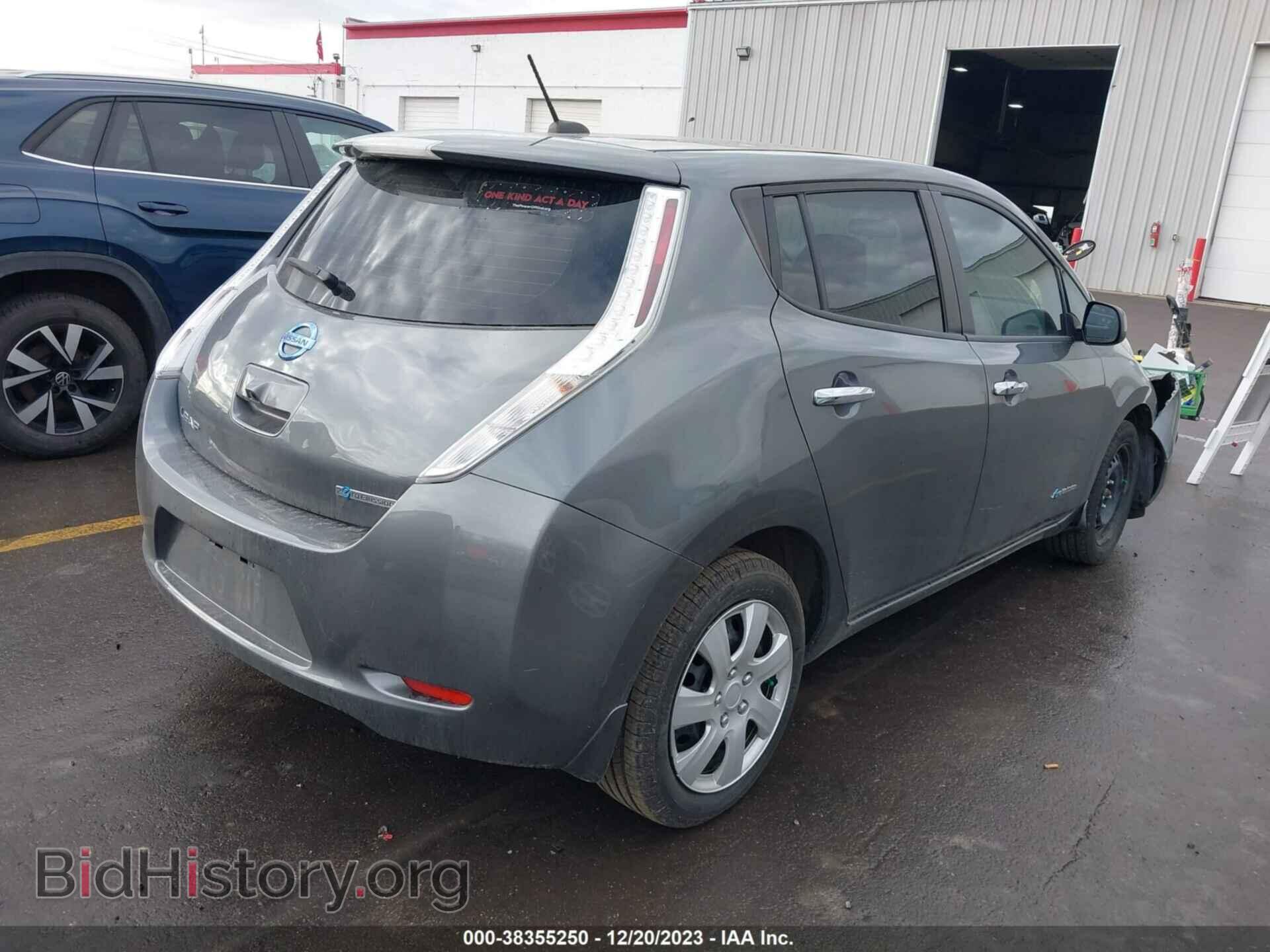 2017 NISSAN LEAF - VIN: 1N4BZ0CP5HC308501 - Фото 4