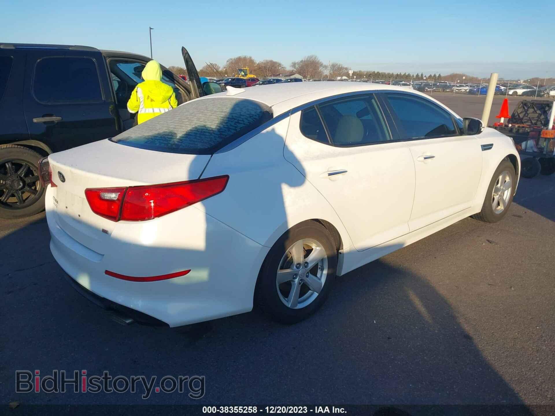 2015 KIA OPTIMA - VIN: KNAGM4A72F5632836 - Фото 4