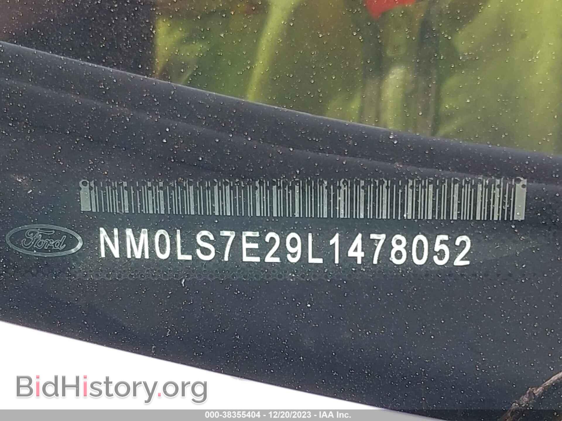 2020 FORD TRANSIT CONNECT - VIN: NM0LS7E29L1478052 - Фото 9