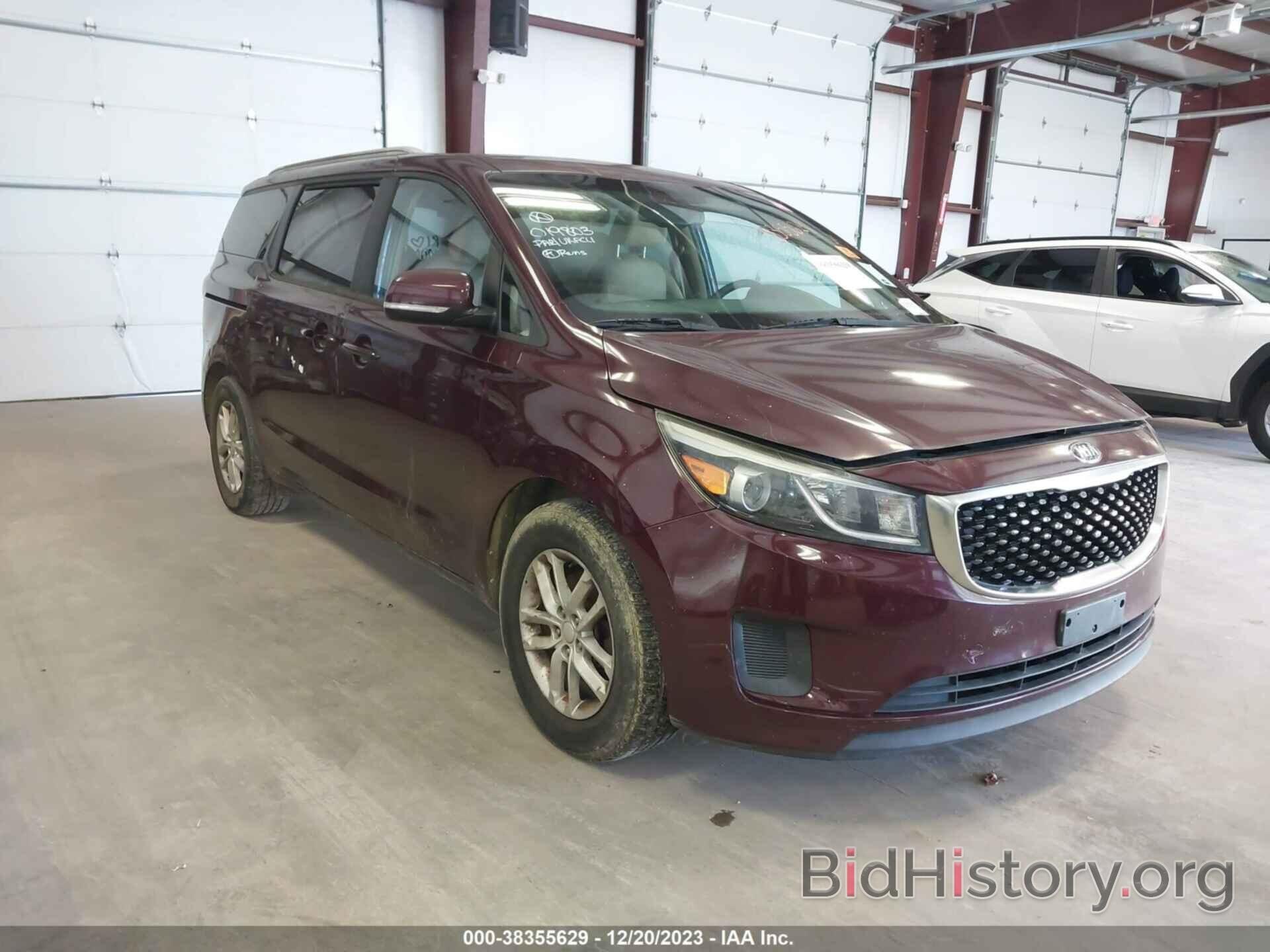 Photo KNDMB5C16F6019803 - KIA SEDONA 2015