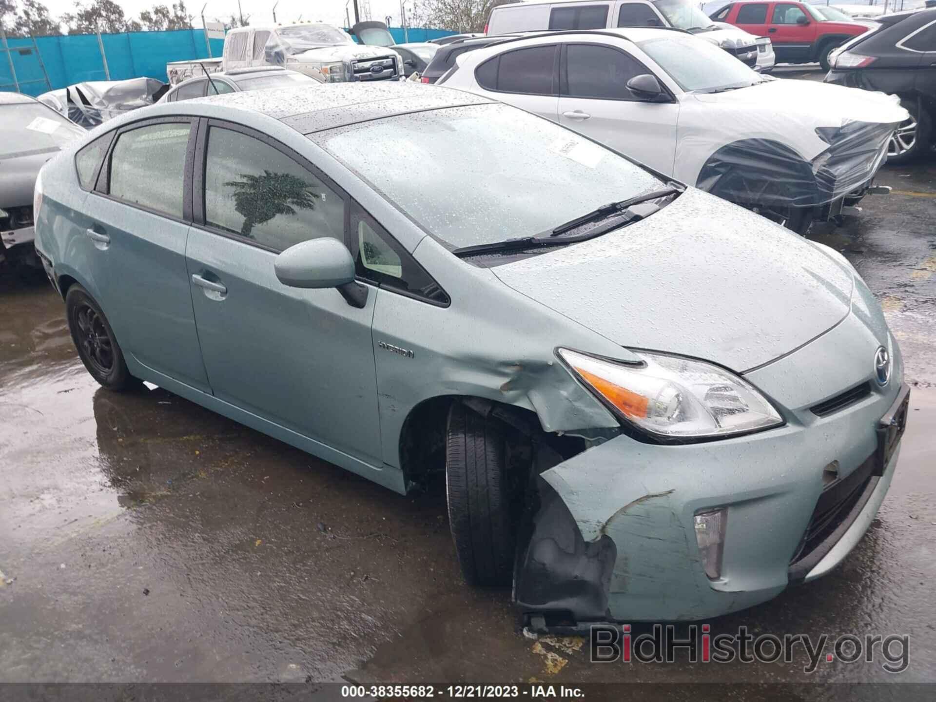 Фотография JTDKN3DU4D5606824 - TOYOTA PRIUS 2013