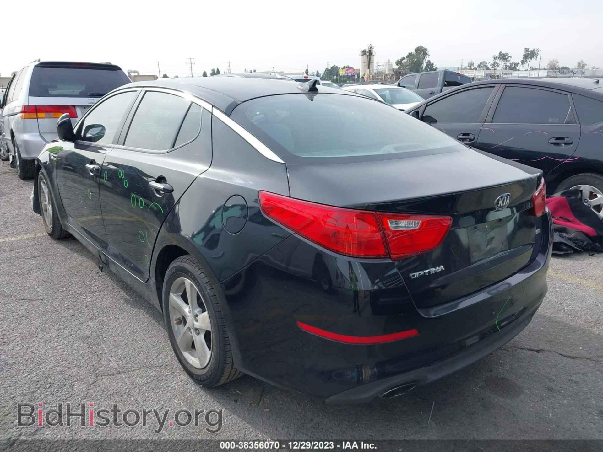 2015 KIA OPTIMA - VIN: KNAGM4A73F5661908 - Photo 3