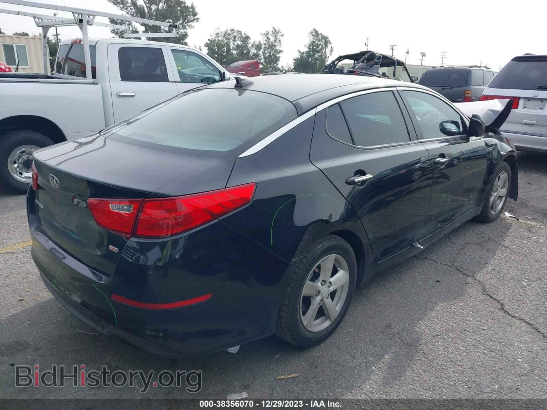 2015 KIA OPTIMA - VIN: KNAGM4A73F5661908 - Photo 4
