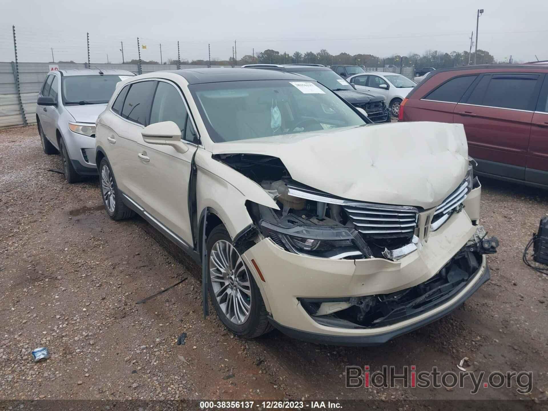 Photo 2LMTJ6LR7GBL58101 - LINCOLN MKX 2016