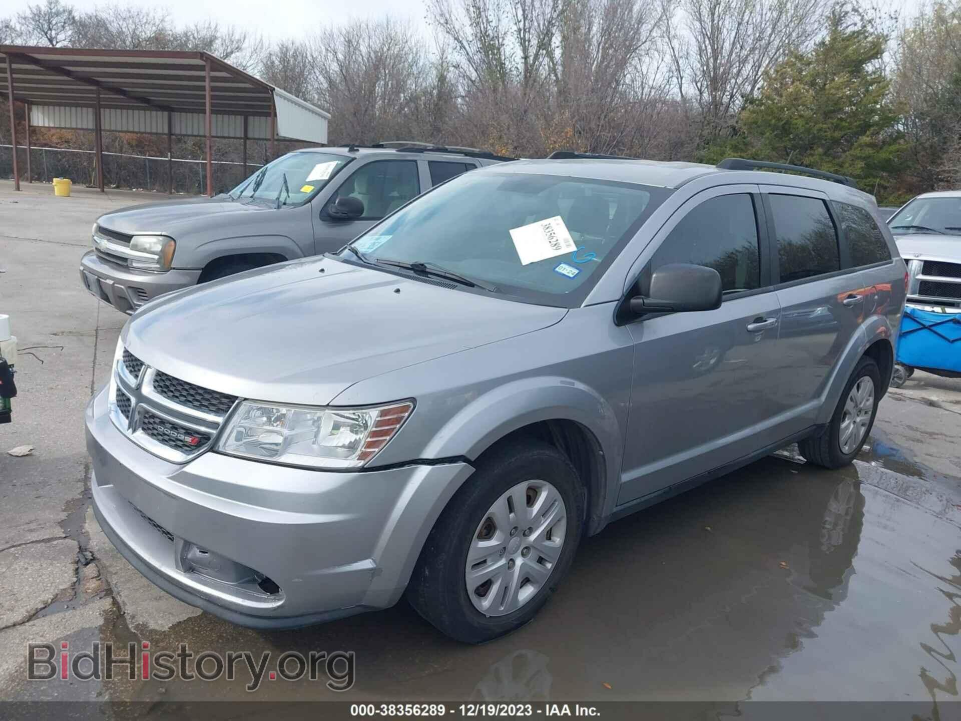 2017 DODGE JOURNEY - VIN: 3C4PDCAB0HT554822 - Фото 2