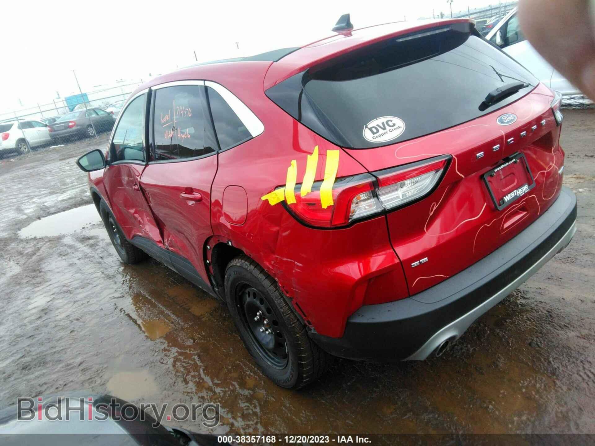 2020 FORD ESCAPE - VIN: 1FMCU9G64LUA61716 - Photo 3