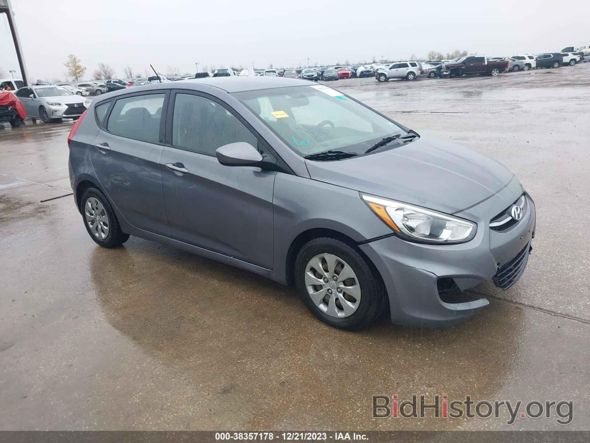 Фотография KMHCT5AE7HU325739 - HYUNDAI ACCENT 2017