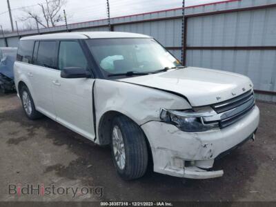 2013 Ford FLEX SEL, white — VIN 2FMGK5C8XDBD37251, IAAI