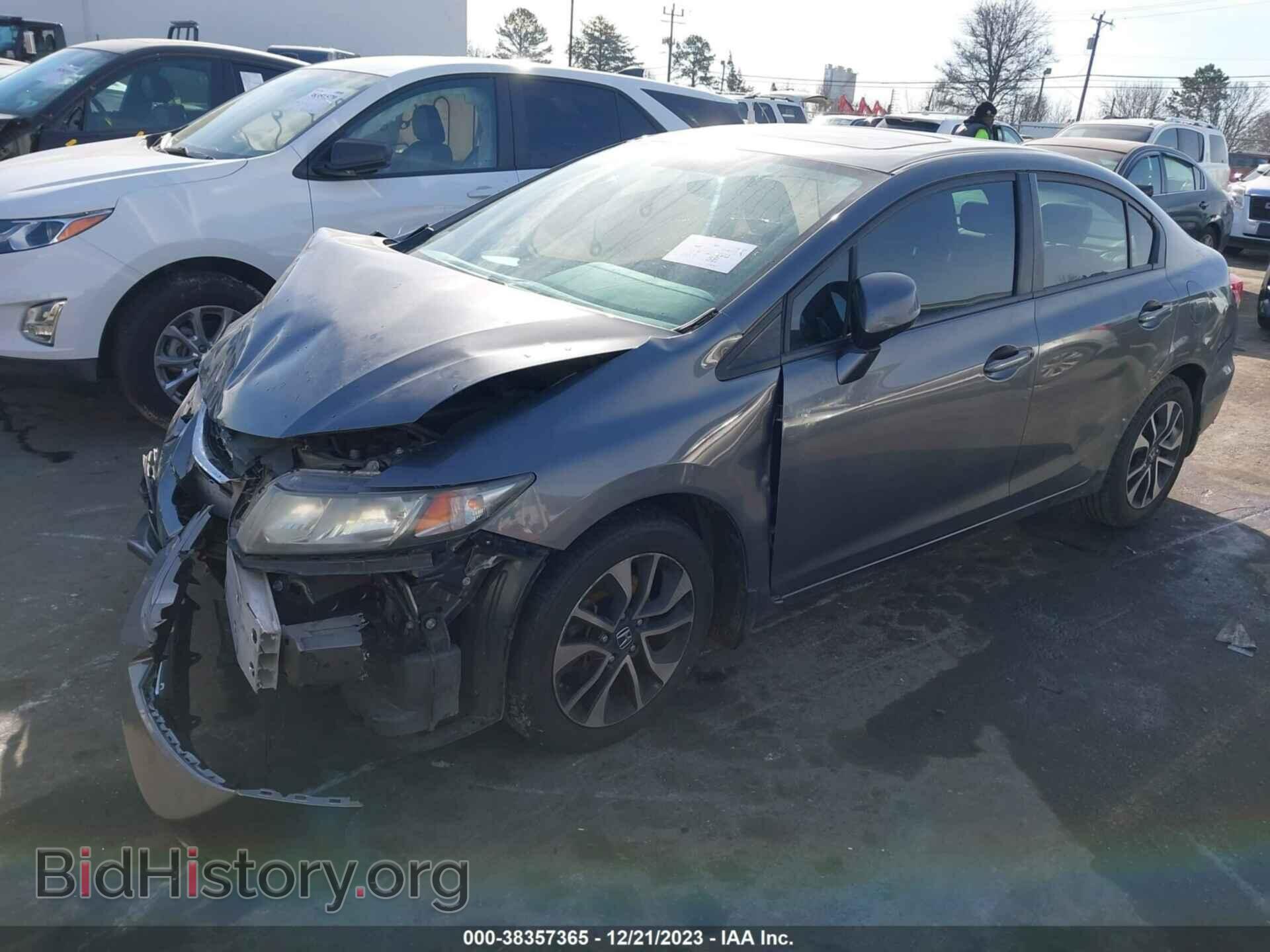 2013 HONDA CIVIC - VIN: 19XFB2F98DE091702 - Фото 2