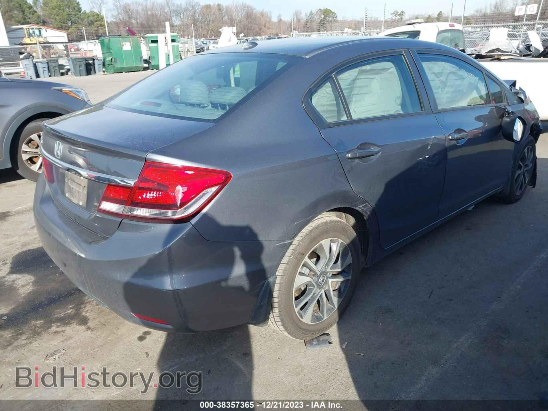 2013 HONDA CIVIC - VIN: 19XFB2F98DE091702 - Фото 4