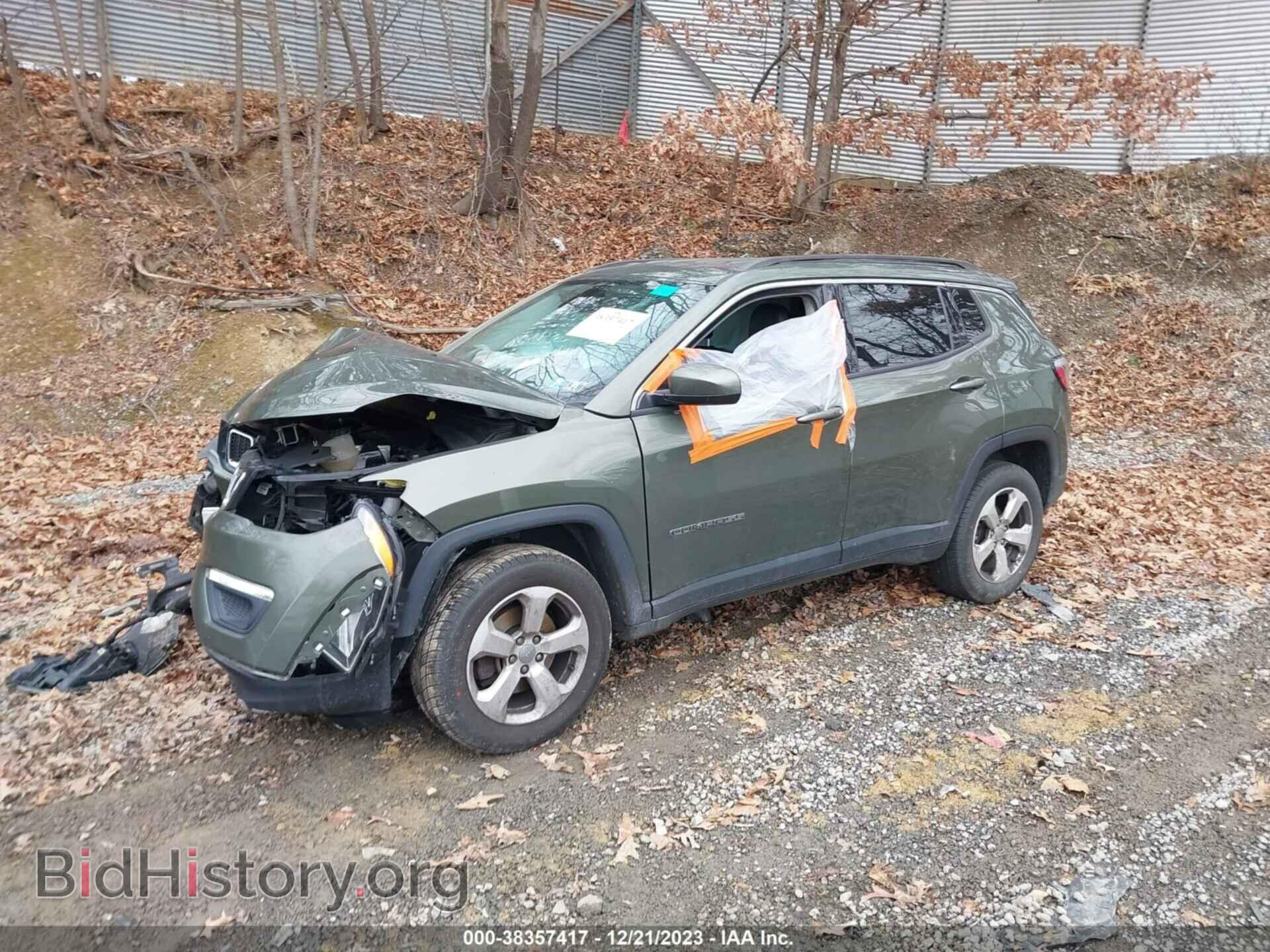 2018 JEEP COMPASS - VIN: 3C4NJDBB4JT484591 - Фото 2
