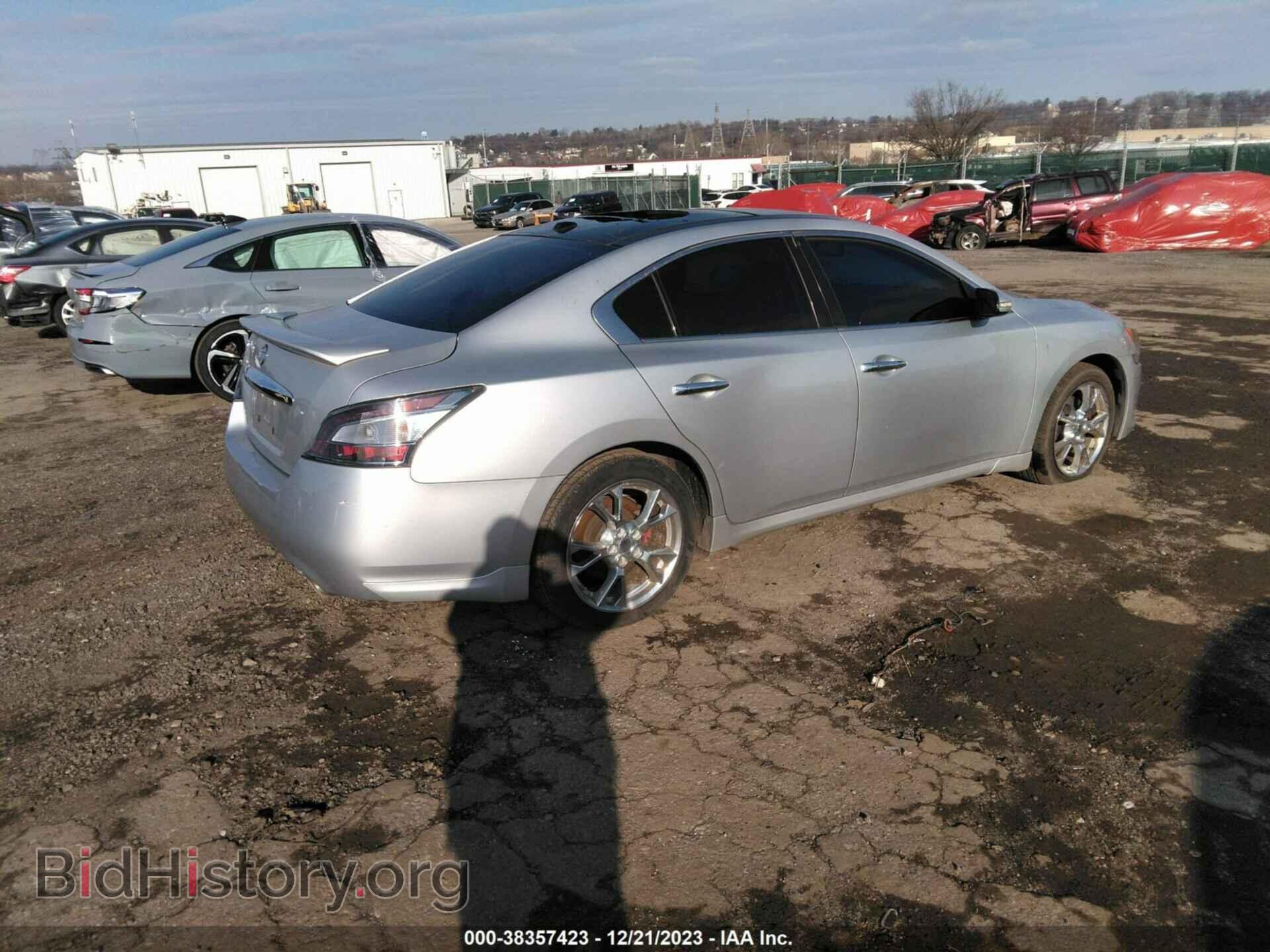 2012 NISSAN MAXIMA - VIN: 1N4AA5AP8CC809572 - Фото 4