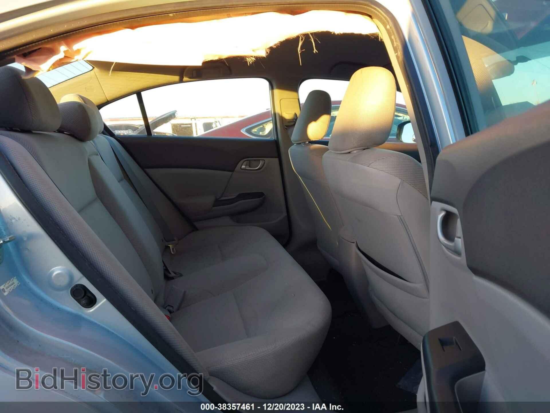 2012 HONDA CIVIC - VIN: 19XFB2F59CE044335 - Фото 8