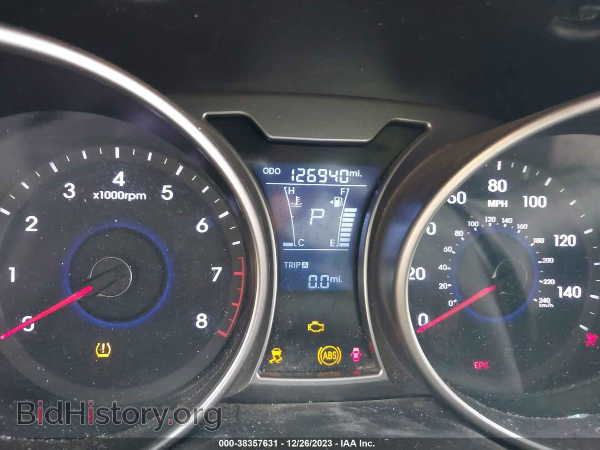 2012 HYUNDAI VELOSTER - VIN: KMHTC6AD5CU074998 - Фото 7