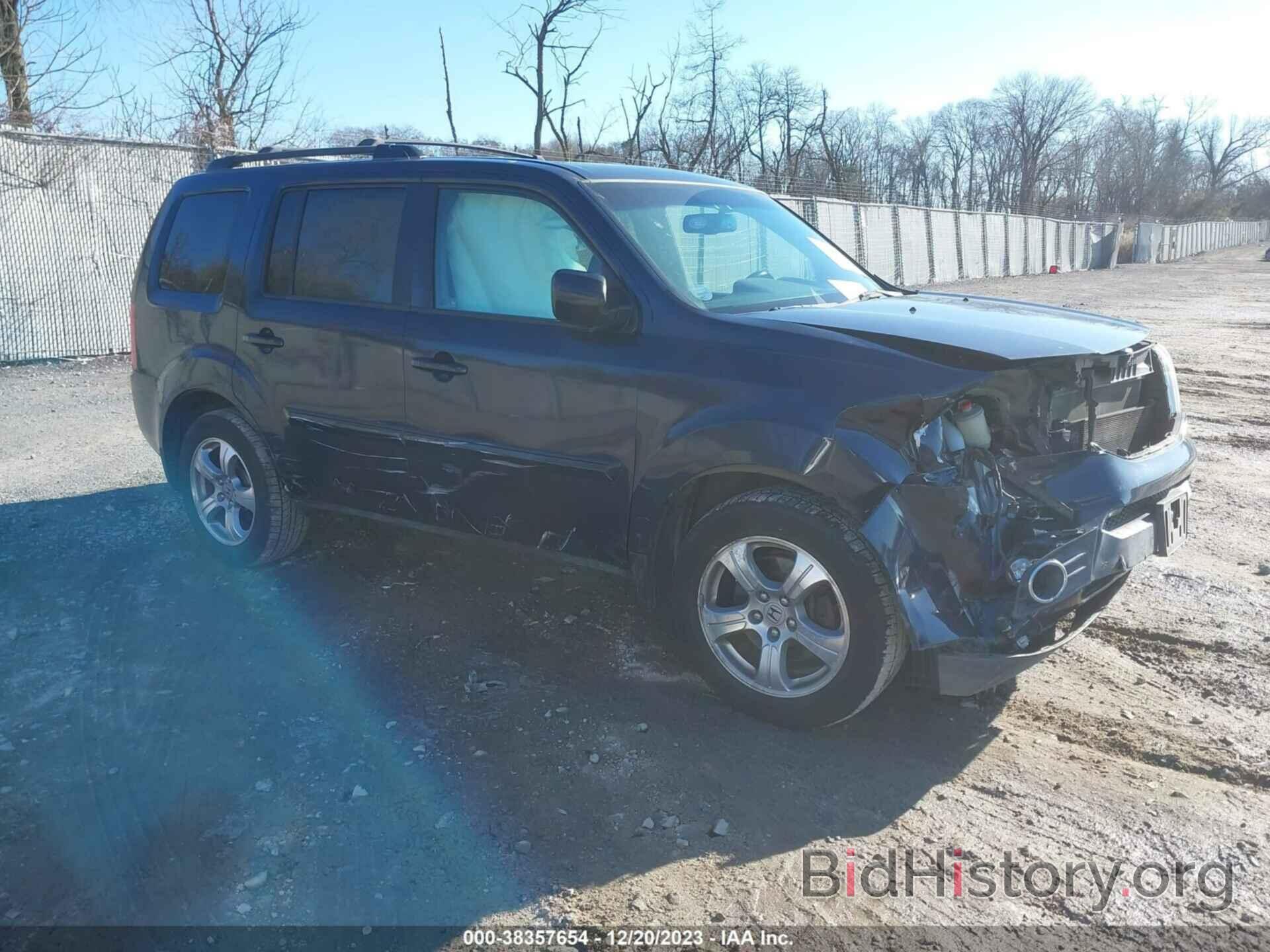 Photo 5FNYF4H5XCB057076 - HONDA PILOT 2012