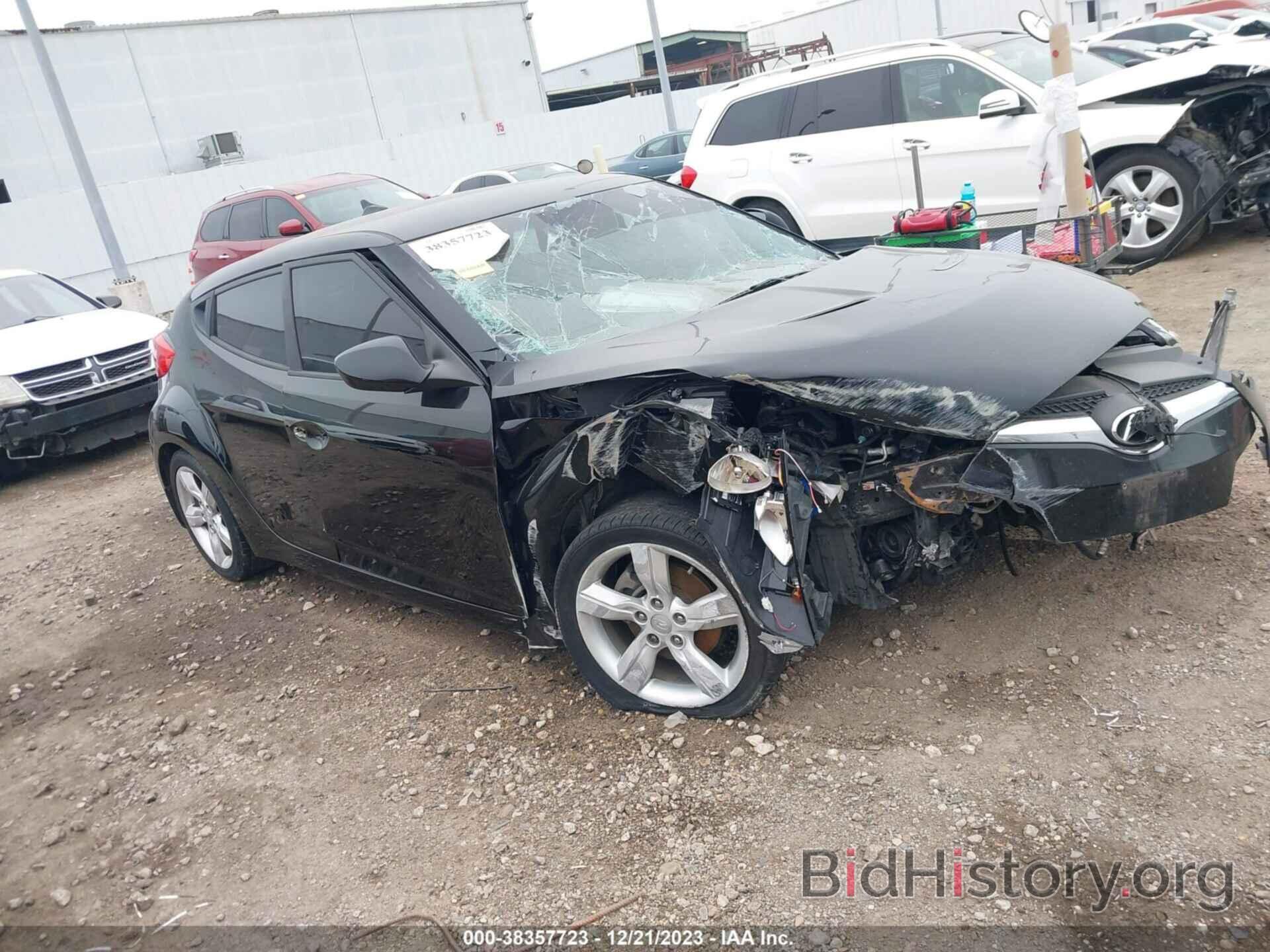 Photo KMHTC6AD7CU071486 - HYUNDAI VELOSTER 2012