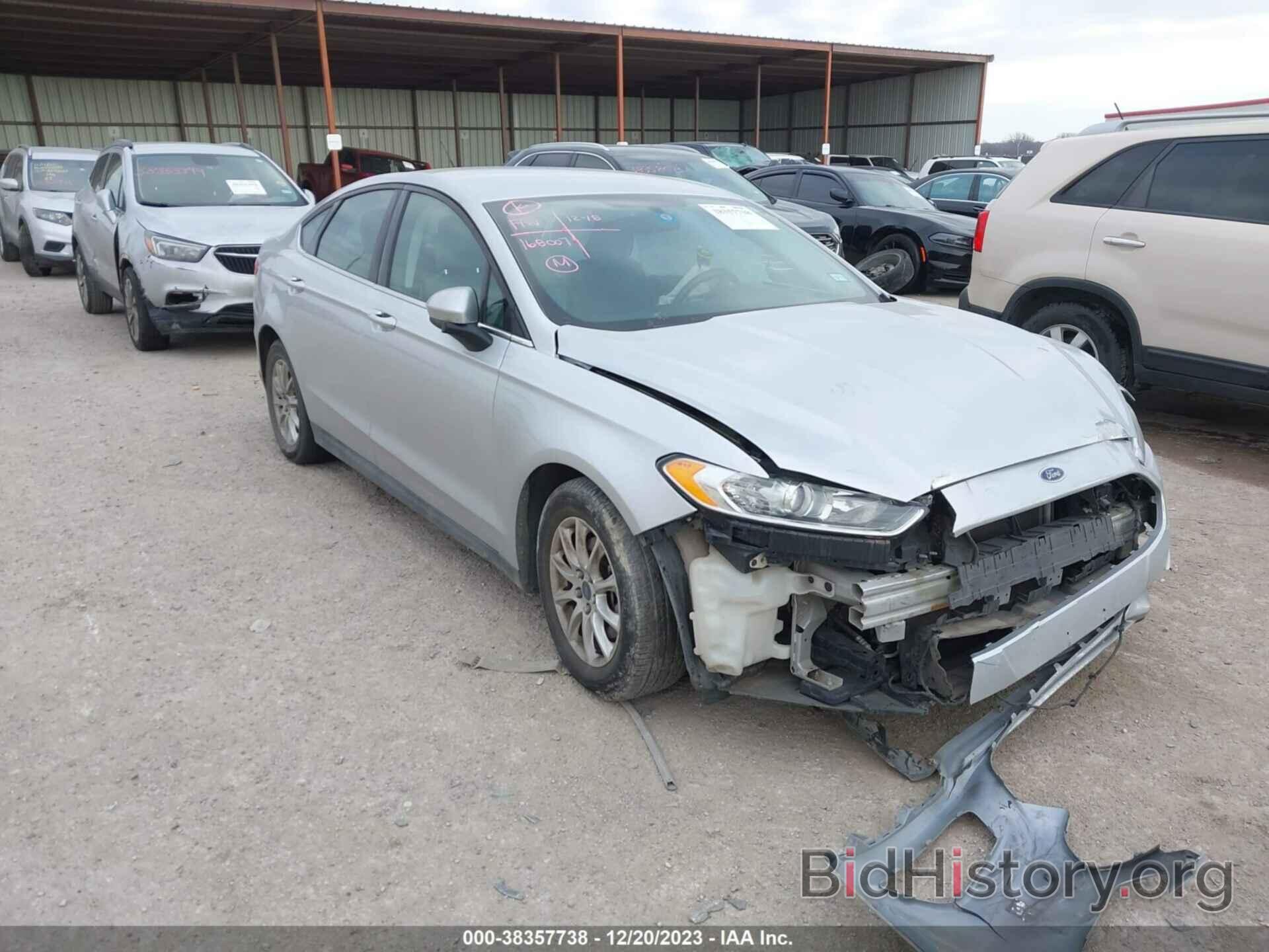 Photo 3FA6P0G77GR172485 - FORD FUSION 2016