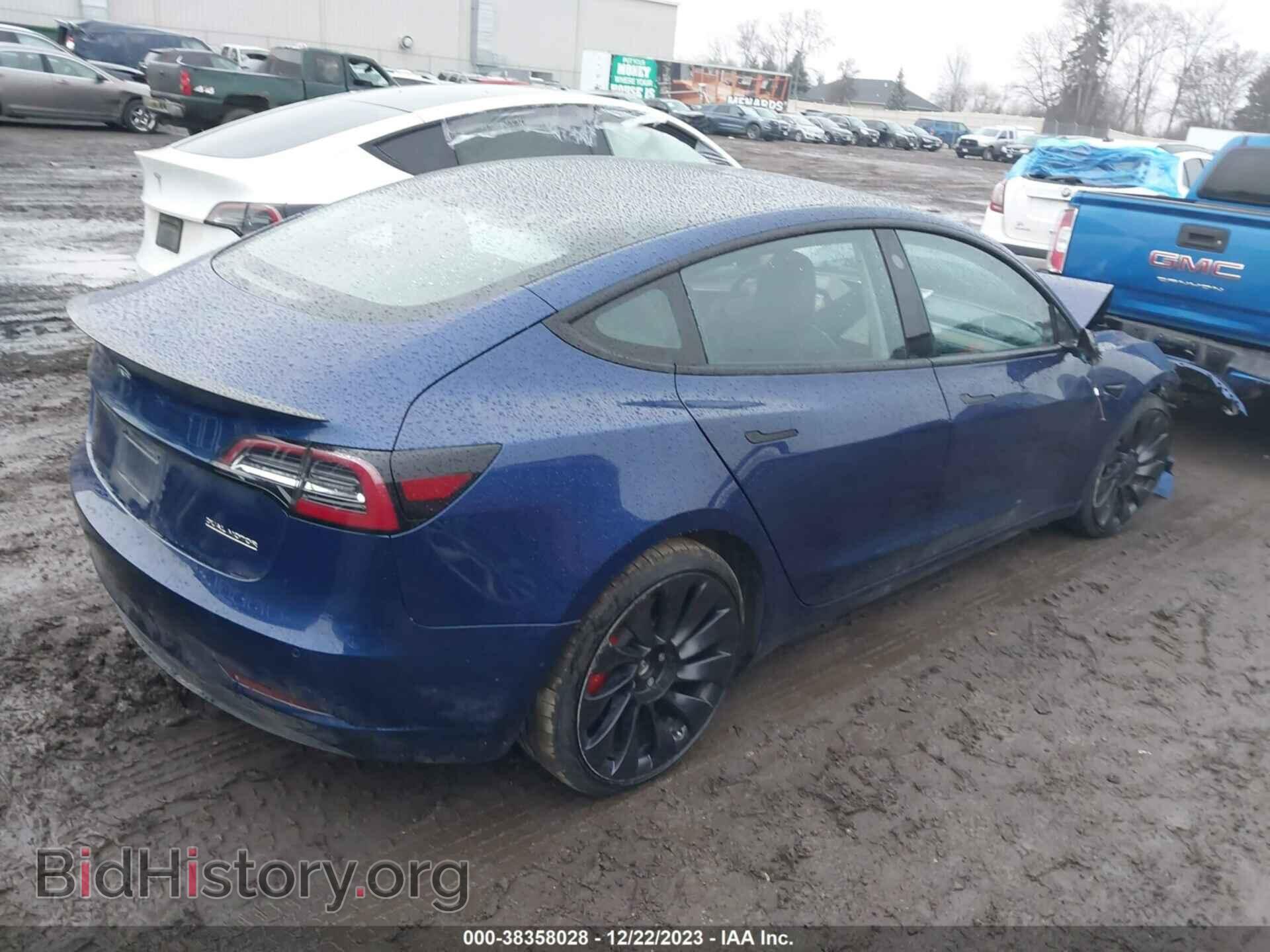 2022 TESLA MODEL 3 - VIN: 5YJ3E1EC7NF125285 - Фото 4
