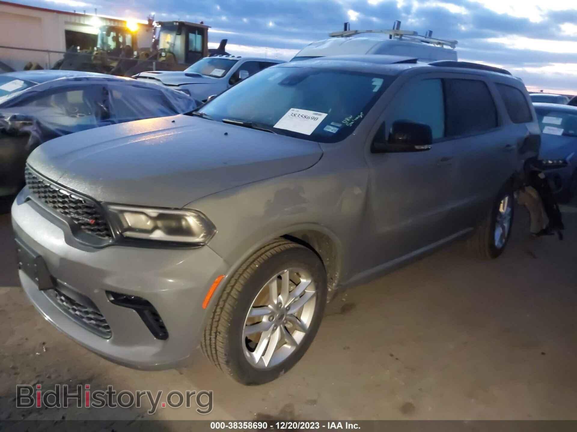 2023 DODGE DURANGO - VIN: 1C4RDJDG3PC637207 - Фото 2