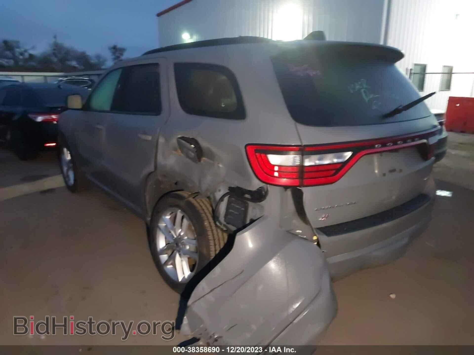 2023 DODGE DURANGO - VIN: 1C4RDJDG3PC637207 - Фото 3