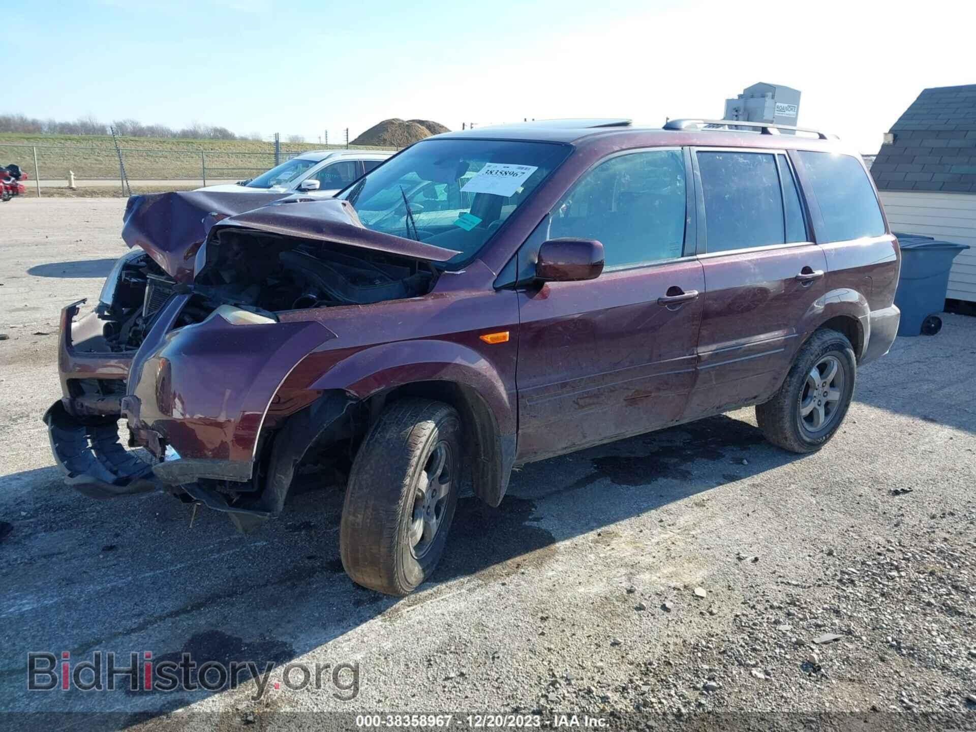 2007 HONDA PILOT - VIN: 5FNYF18697B006018 - Фото 2