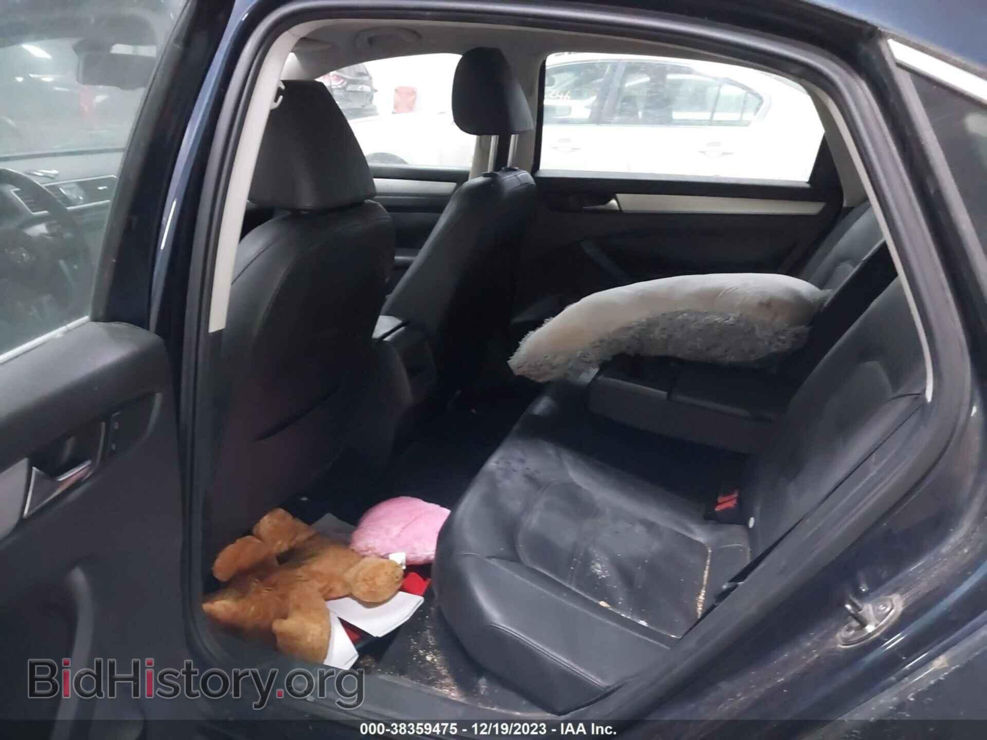 2012 VOLKSWAGEN PASSAT - VIN: 1VWBP7A38CC090231 - Фото 8