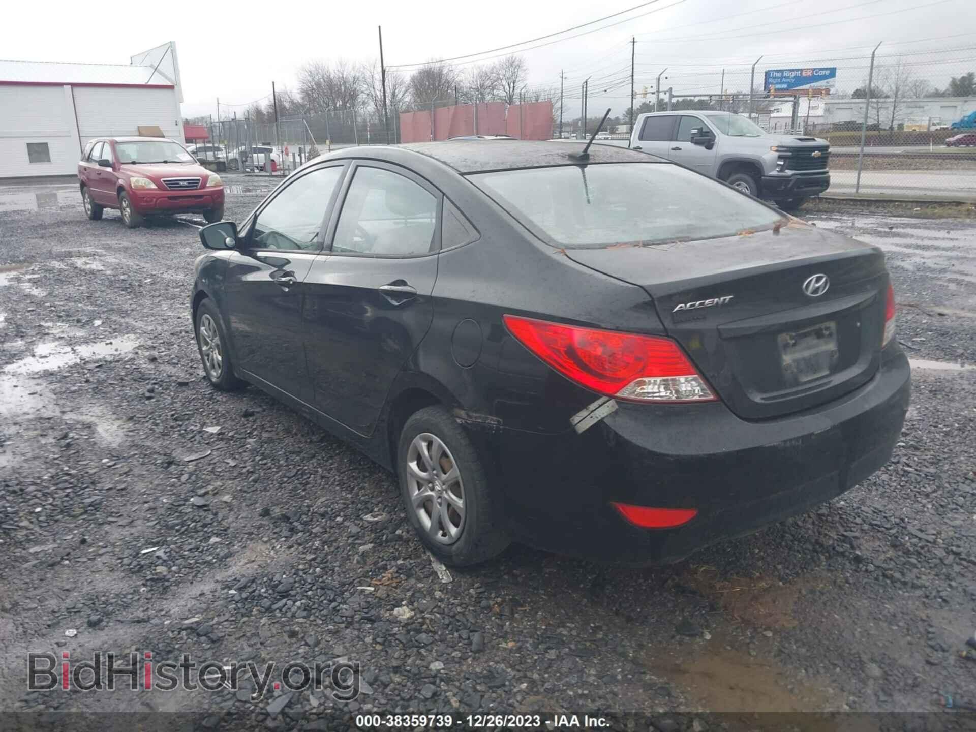 2013 HYUNDAI ACCENT - VIN: KMHCT4AE3DU568503 - Фото 3