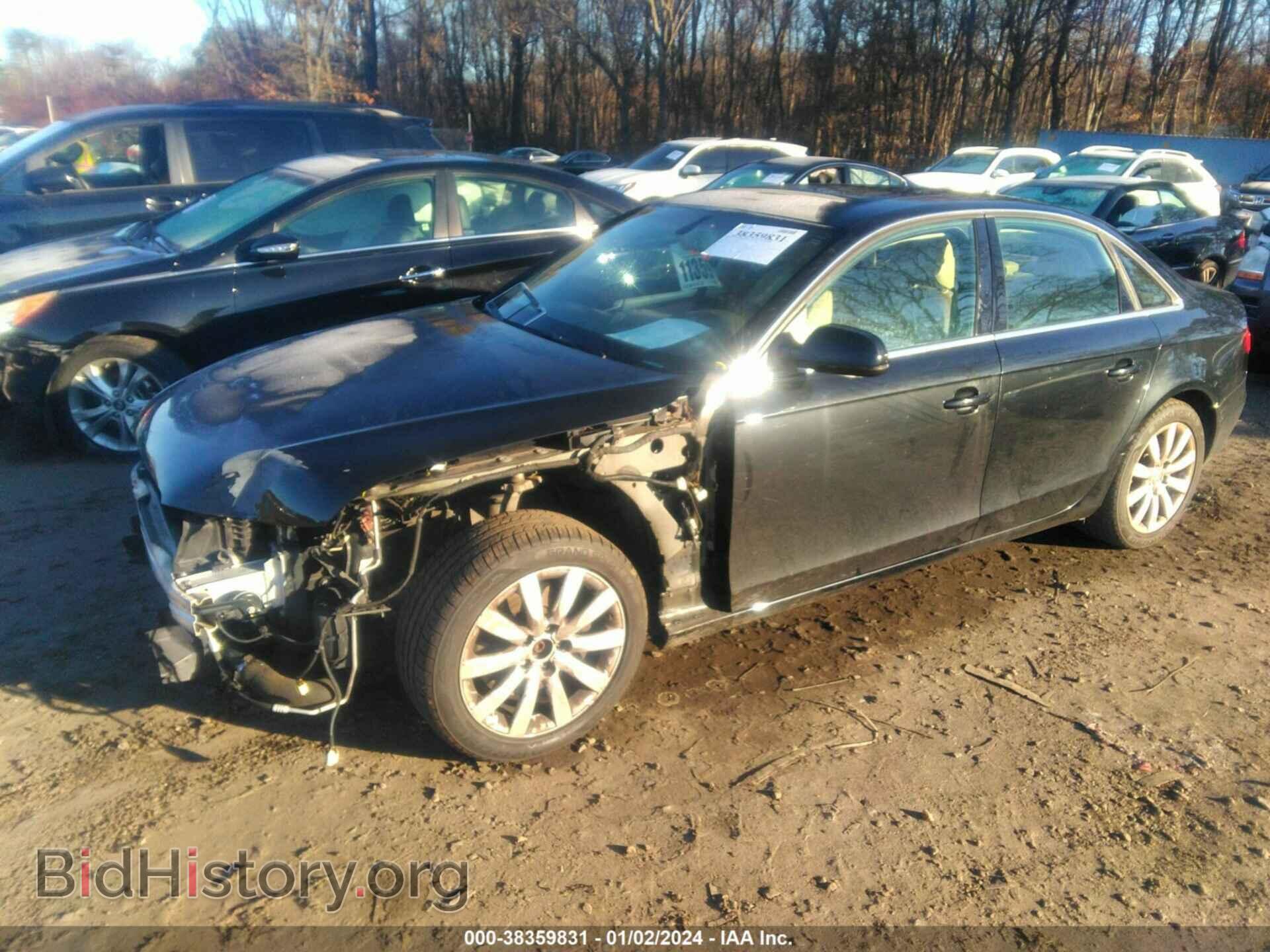 2013 AUDI A4 - VIN: WAUAFAFL0DA069519 - Фото 2