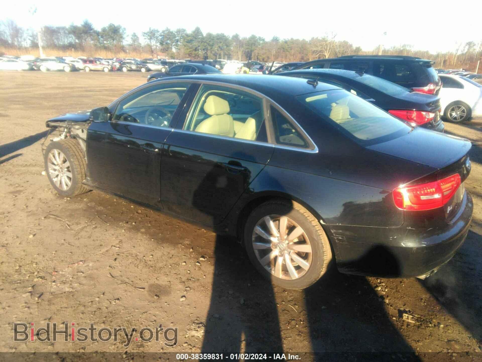 2013 AUDI A4 - VIN: WAUAFAFL0DA069519 - Фото 3
