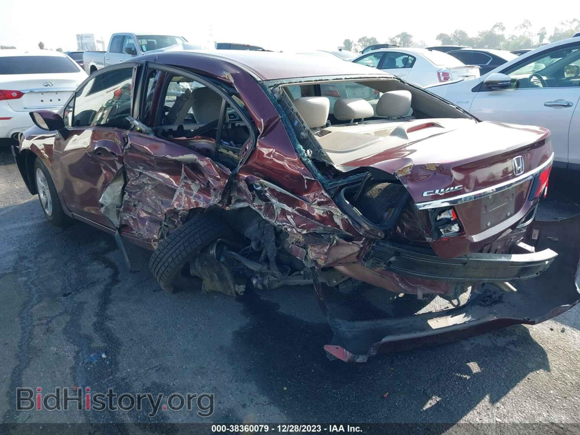 2013 HONDA CIVIC - VIN: 2HGFB2F56DH526865 - Фото 6