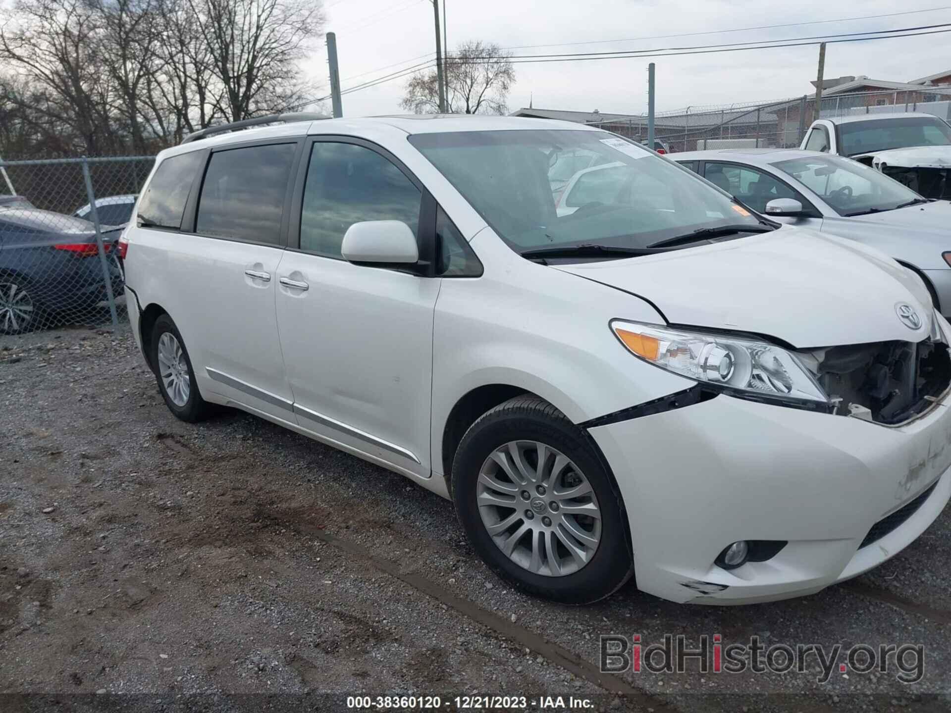 Photo 5TDYK3DC2GS742748 - TOYOTA SIENNA 2016