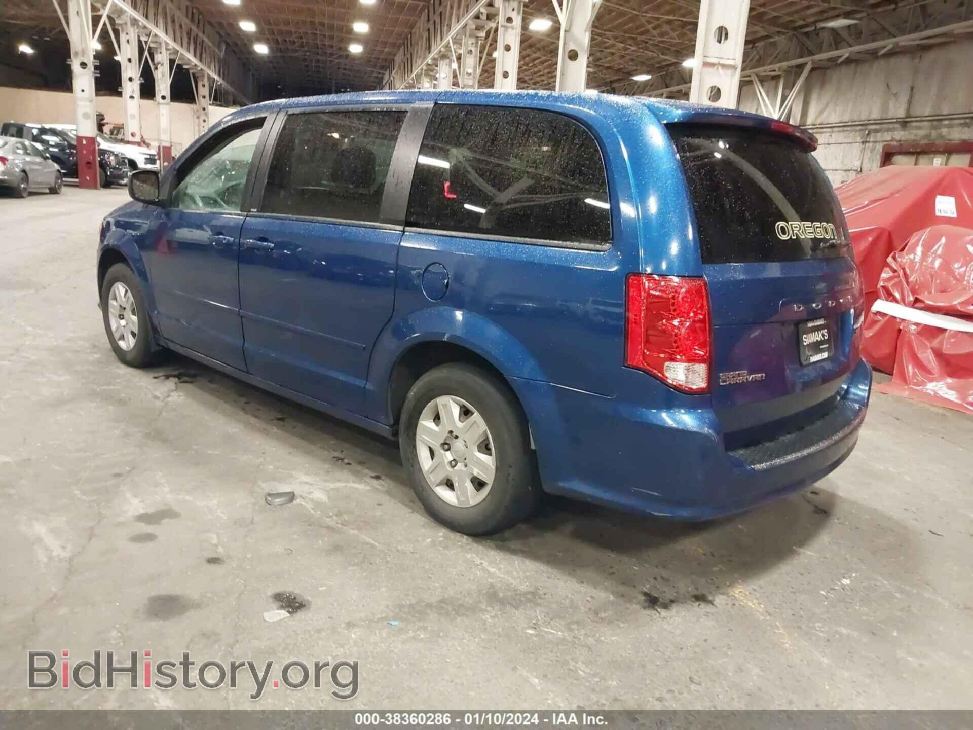 2011 DODGE GRAND CARAVAN - VIN: 2D4RN4DG1BR724282 - Фото 3