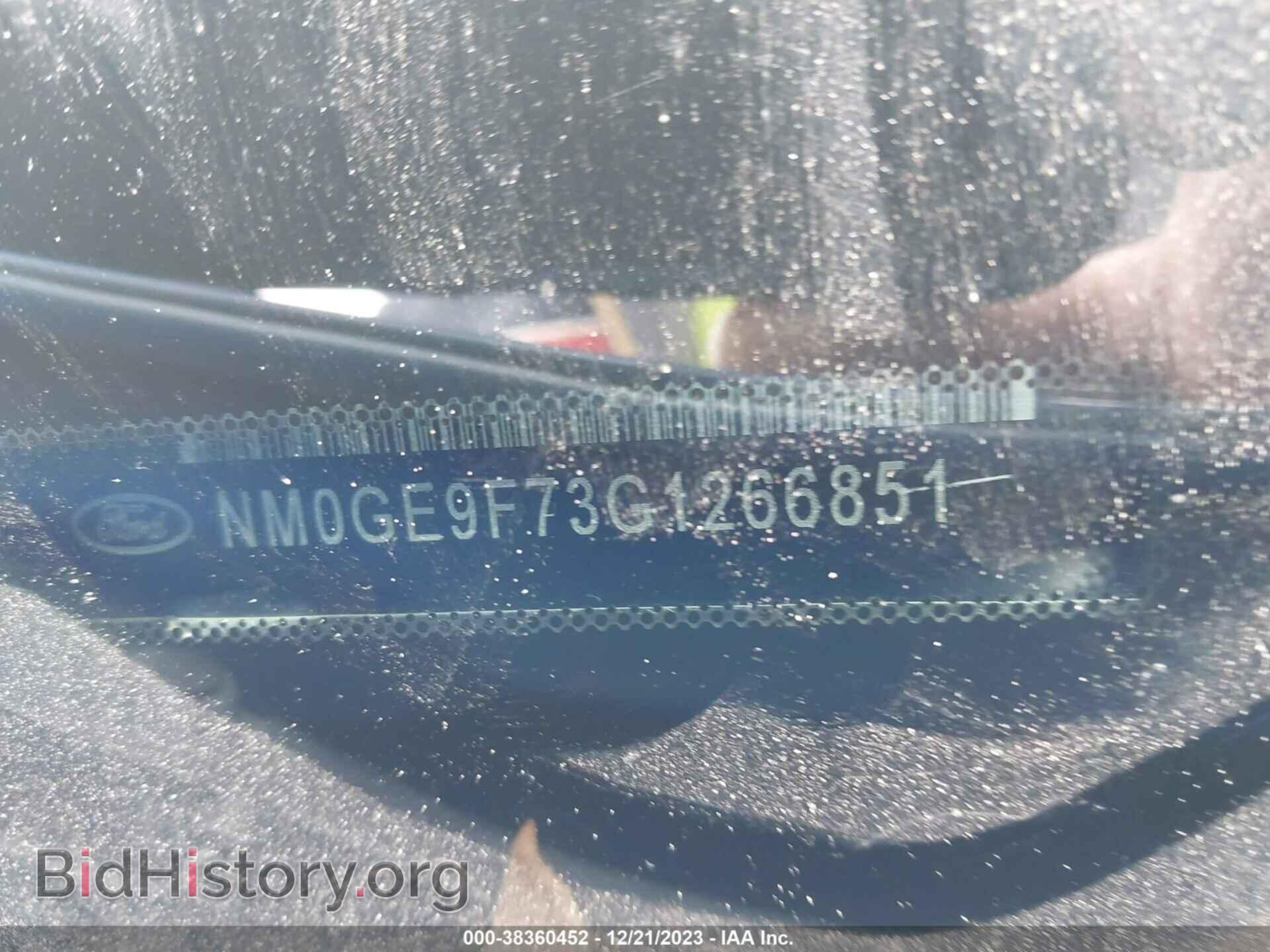 2016 FORD TRANSIT CONNECT - VIN: NM0GE9F73G1266851 - Фото 9