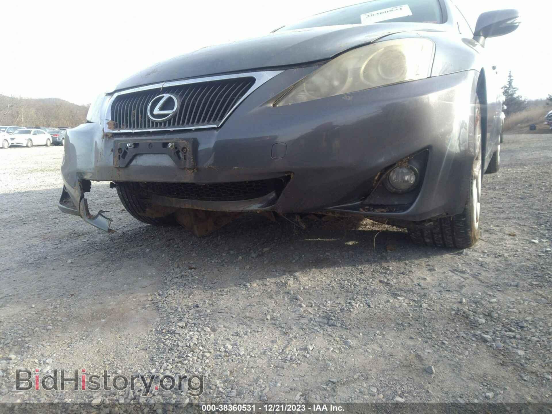 2012 LEXUS IS 250 - VIN: JTHCF5C24C5055384 - Фото 6