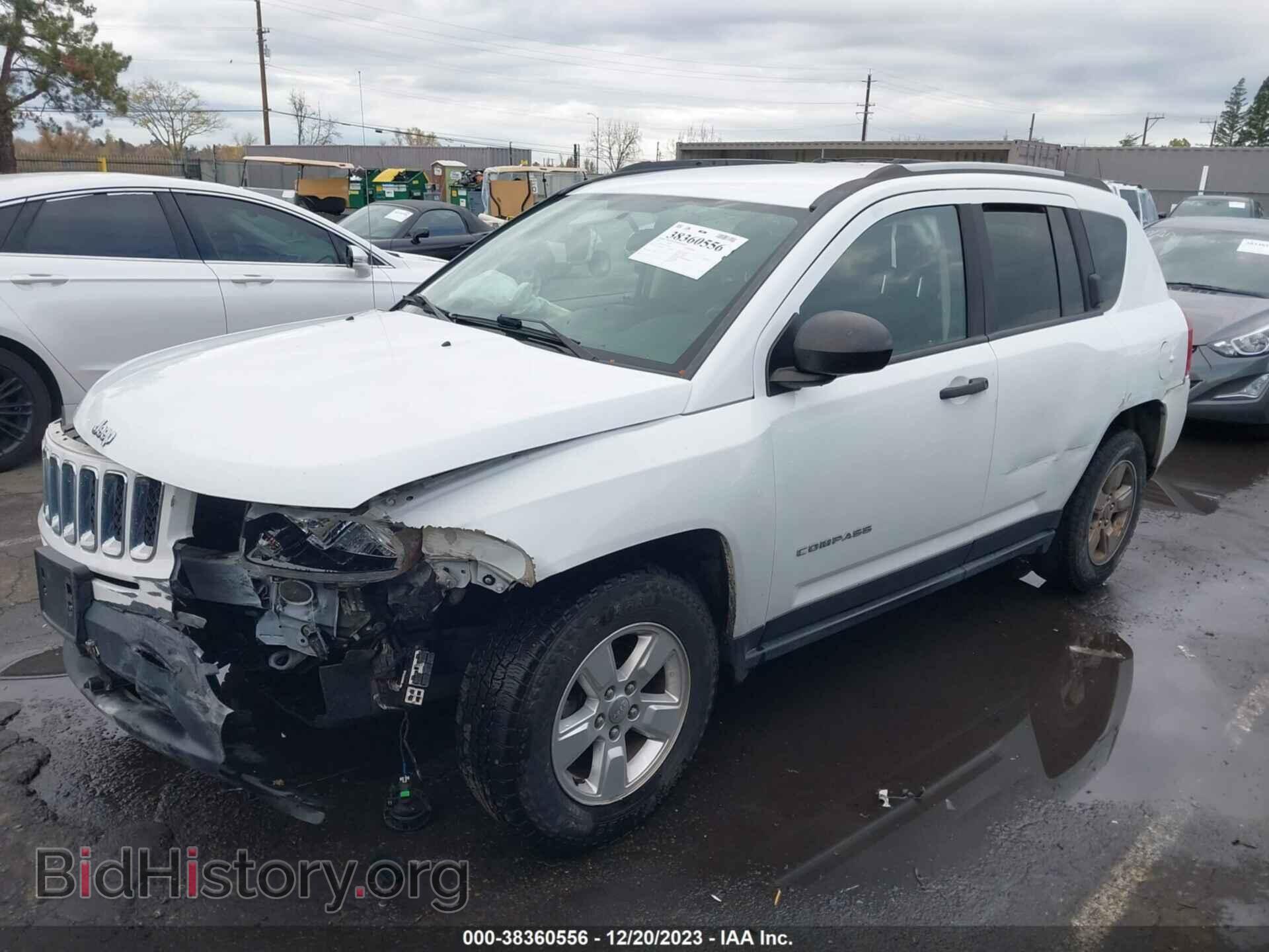 2015 JEEP COMPASS - VIN: 1C4NJCBA1FD203605 - Фото 2