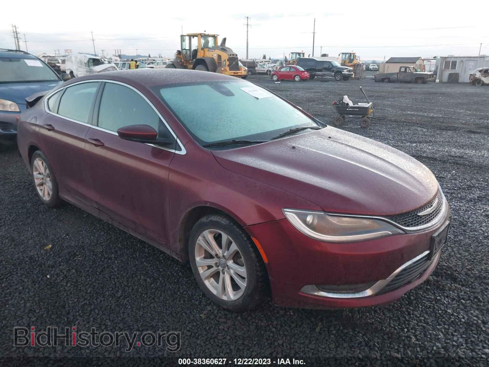 Фотография 1C3CCCAB7FN645069 - CHRYSLER 200 2015