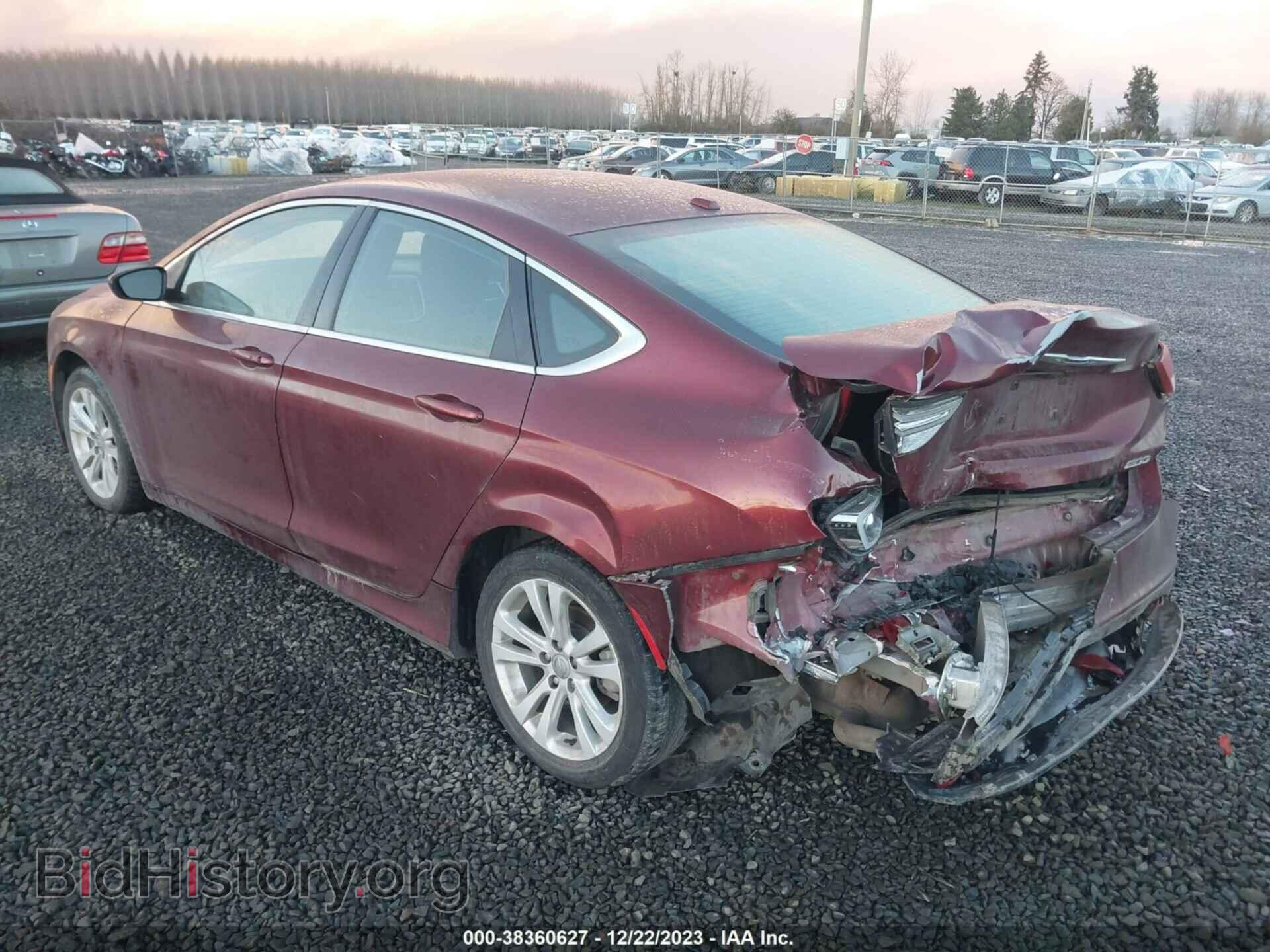 2015 CHRYSLER 200 - VIN: 1C3CCCAB7FN645069 - Фото 3