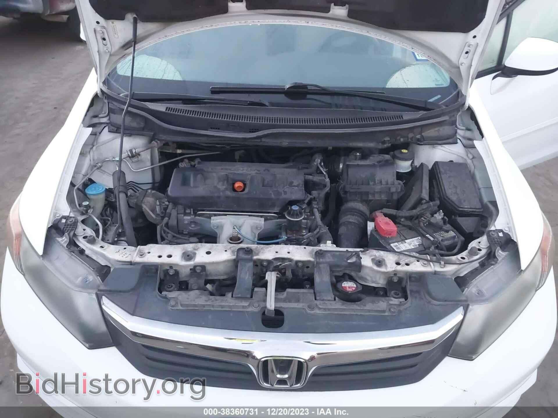 2012 HONDA CIVIC - VIN: 19XFB2F89CE097580 - Фото 10