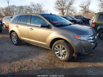 2013 Ford EDGE SEL, gray — VIN 2FMDK3JC2DBC34498, IAAI